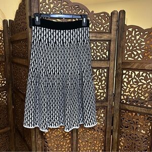 M Missoni Black White Skirt M